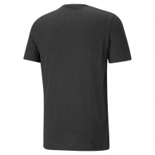 Puma Leisure T-shirt Essentials Heather Logo dark grey Men